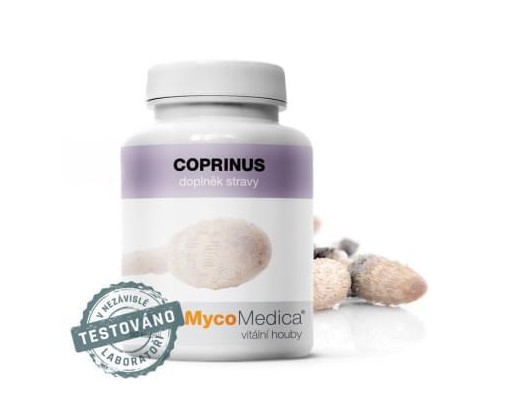 Coprinus 90 kapslí MycoMedica
