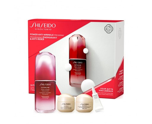 Dárková sada pleťové péče proti vráskám Power Anti-Wrinkle Program Shiseido