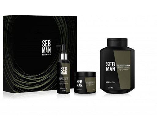 Dárková sada vlasové péče Seb Man Hair Care Kit Sebastian Professional