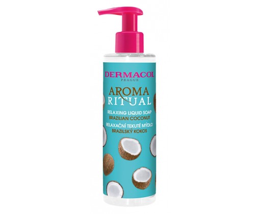 Dermacol Relaxační tekuté mýdlo Aroma Ritual Brazilský kokos (Relaxing Liquid Soap)  250 ml Dermacol