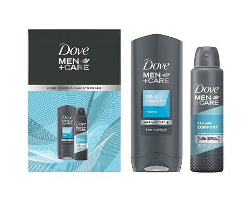 Dove Men+Care Clean Comfort dárková sada 2 ks Dove