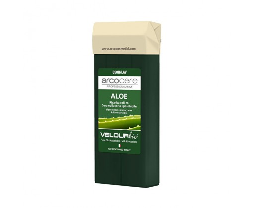 Epilační vosk Professional Wax Aloe Vera Bio (Roll-On Cartidge) 100 ml Arcocere