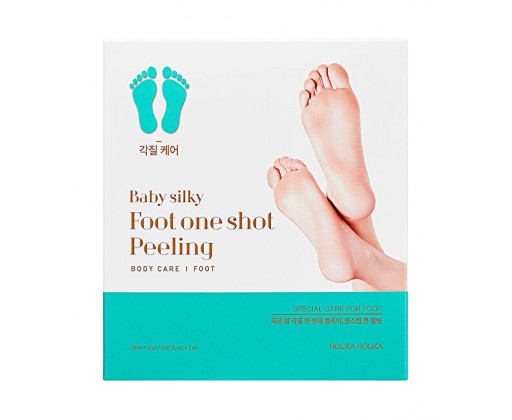 Exfoliační maska na nohy Baby Silky (Foot One Shot Peeling) 20 ml Holika Holika