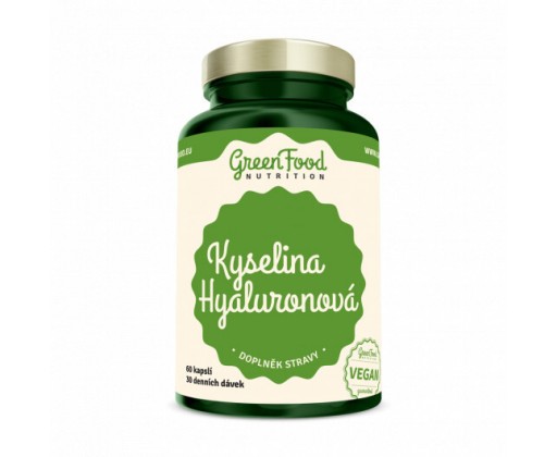 GF Kyselina Hyaluronová 60 kapslí GreenFood Nutrition