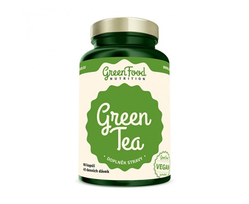 Green Tea 90 kapslí GreenFood Nutrition