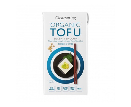 Hedvábné tofu BIO 300 g Clearspring