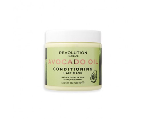 Hloubkově vyživující maska na vlasy s avokádovým olejem (Conditioning Avocado Mask) 200 ml Revolution Haircare
