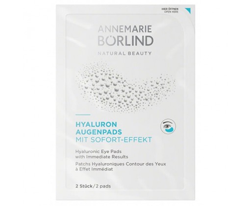 Hyaluronové hydratační obklady na oči (Hyaluronic Eye Pads) 6 x 2 ks ANNEMARIE BORLIND