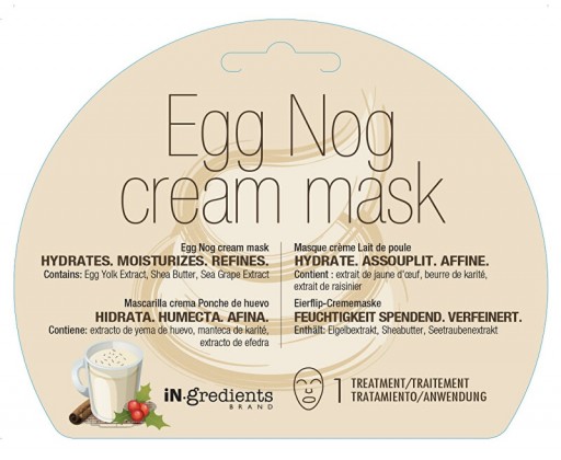 Hydratační krémová pleťová maska Egg Nog (Cream Mask) 1 ks masqueBAR