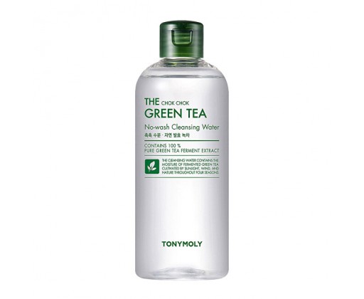 Hydratační pleťová voda The Chok Chok Green Tea (No-wash Cleansing Water) 300 ml Tony Moly