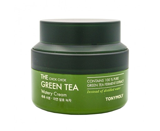Hydratační pleťový krém The Chok Chok Green Tea (Watery Cream) 60 ml Tony Moly