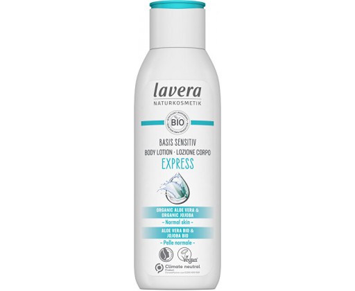 Hydratační tělové mléko Basis Sensitiv (Body Lotion) 250 ml Lavera
