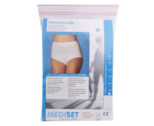 Inkontinenční dámské kalhotky s nepropustnou PU - membránou UNI 42/44 Mediset
