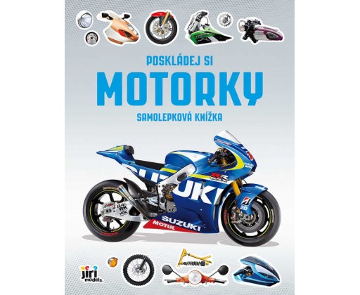 JIRI MODELS Poskládej si motorky samolepková knížka Jiri Models
