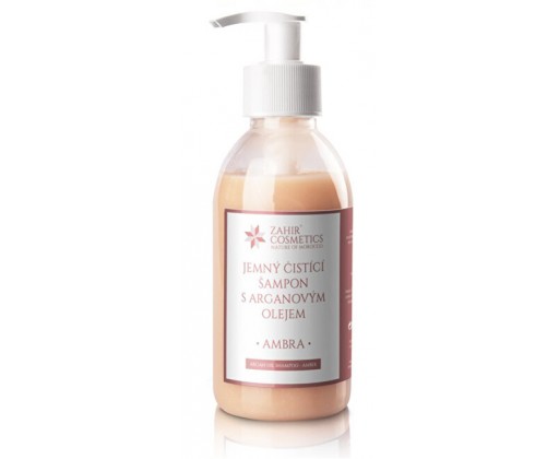 Jemný čistící šampon s arganovým olejem AMBRA 200 ml Zahir Cosmetics