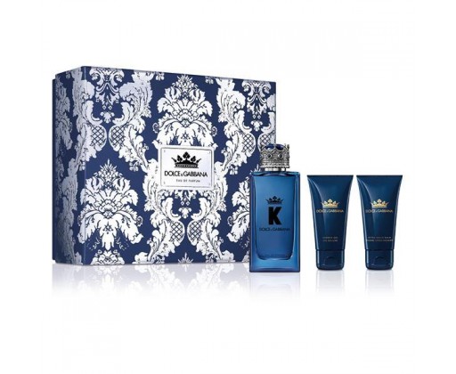 K By Dolce & Gabbana - EDT 100 ml + sprchový gel 50 ml + balzám po holení 50 ml Dolce & Gabbana