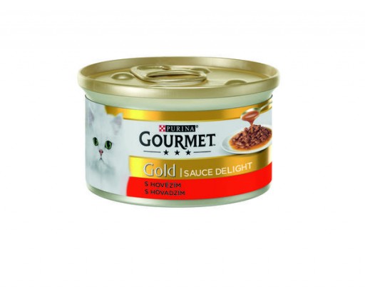 Konz.Gourmet Gold Sauce Del.Hovězí v Omáčce 85g GOURMET
