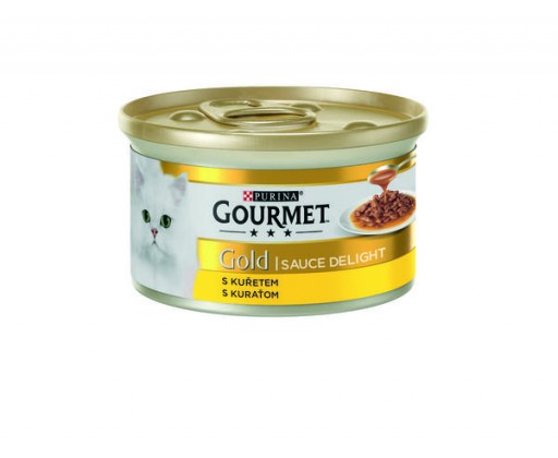 Konz.Gourmet Gold Sauce Del.Kuře v Omáčce 85g GOURMET