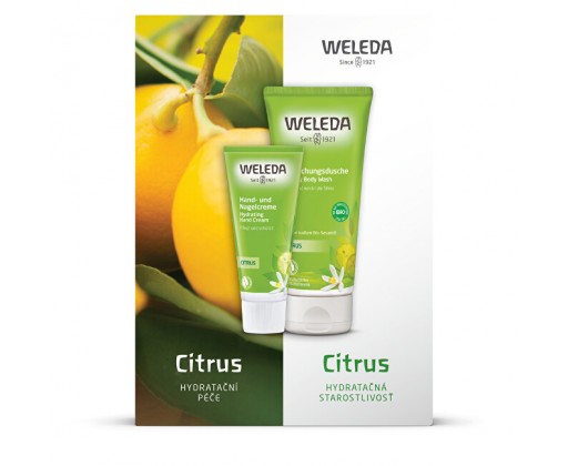 Kosmetická sada Citrusová hydratační péče Weleda