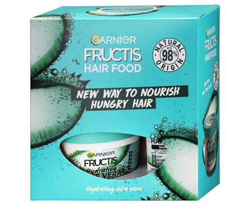 Kosmetická sada pro normální a suché vlasy Fructis Hair Food Aloe Vera Garnier