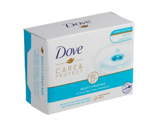 Krémová tableta s antibakteriální složkou Care & Protect (Beauty Cream Bar) 100 g Dove