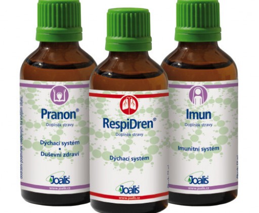 Kúra Imunita podzim – Pranon + RespiDren + Imun Joalis
