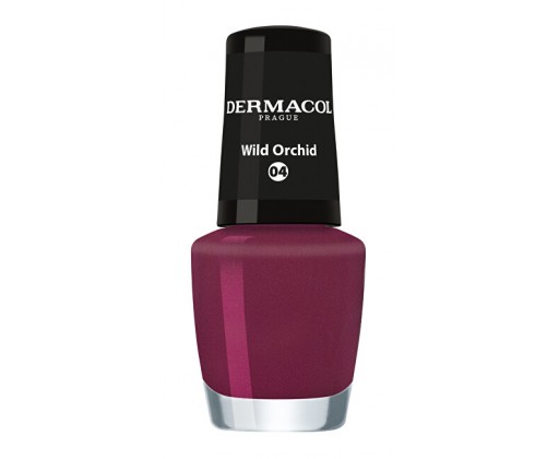 Lak na nehty mini - limitovaná edice (Nail Polish) 5 ml 01 Dark Purple Dermacol