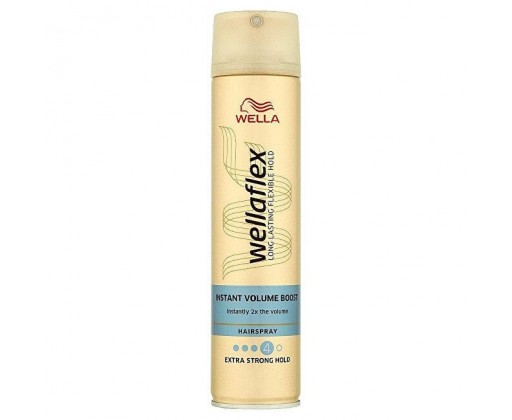 Lak na vlasy pro objem Wellaflex Instant Volume Boost (Hairspray) 250 ml Wella
