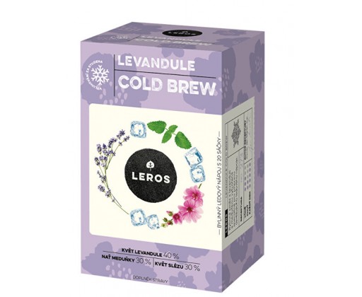 Levandule Cold brew 20 x 1 g LEROS