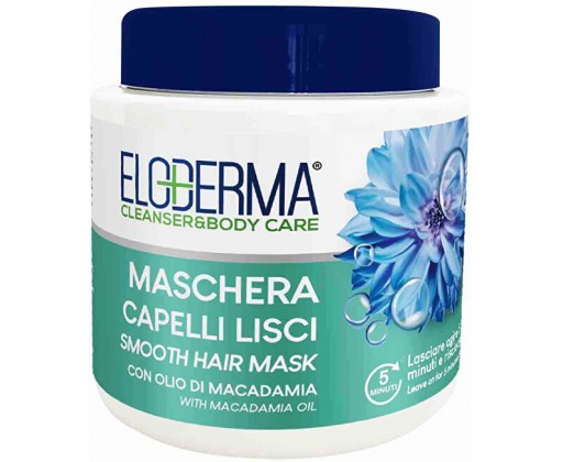 Maska s makadamiovým olejem pro jemné vlasy (Hair Mask) 500 ml Eloderma