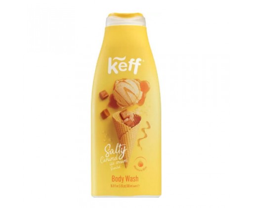Mycí gel Slaný karamel (Salty Caramel Body Wash) 500 ml Keff