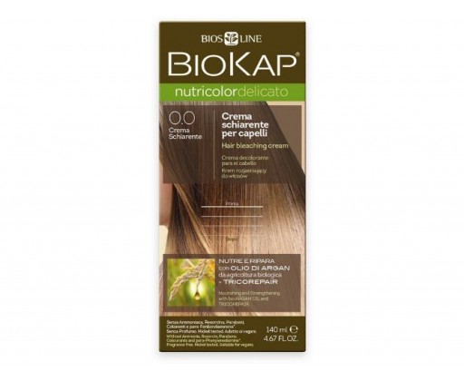 NUTRICOLOR DELICATO - Barva na vlasy - 0.0  Zesvětlovač 140 ml Biokap