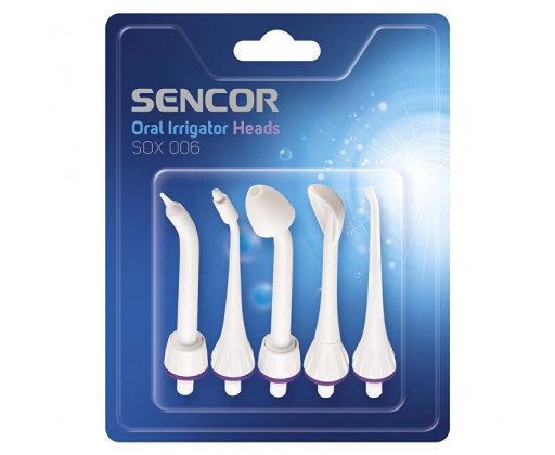 Náhradní nástavce pro ústní sprchu SOI 11x SOX 006 Sencor