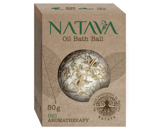 Olejová koule do koupele - Citronová tráva 50 g Natava