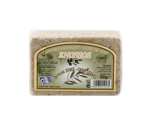 Olivové mýdlo Přírodní zelené 100 g Knossos
