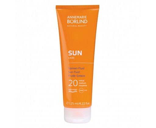 Opalovací fluid proti slunečním alergiím SPF 20 Sun Care (Sun Fluid) 125 ml ANNEMARIE BORLIND