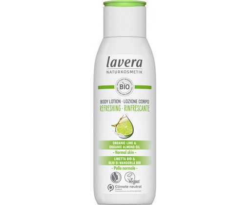 Osvěžující tělové mléko s Bio limetkou (Refreshing Body Lotion) 200 ml Lavera