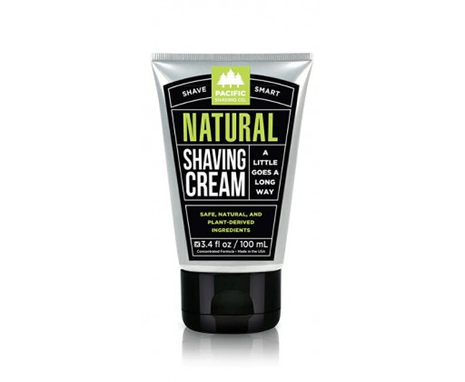 Pánský přírodní krém na holení Natural (Shaving Cream) 100 ml Pacific Shaving