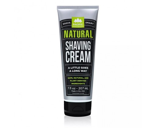 Pánský přírodní krém na holení Natural (Shaving Cream) 207 ml Pacific Shaving