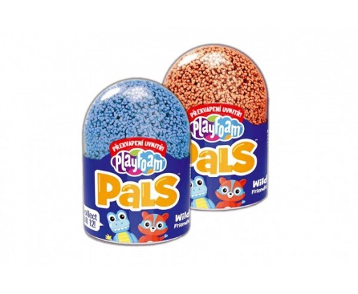 PlayFoam® PALS Modelína/Plastelína kuličková Kámoši 6 barev v pl. krabičce 9x6
