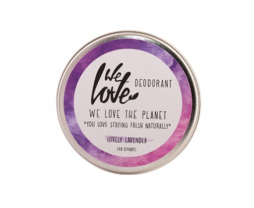Přírodní krémový deodorant "Lovely lavender" 48 g We Love the Planet
