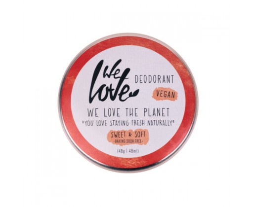 Přírodní krémový deodorant "Sweet & Soft" 48 g We Love the Planet