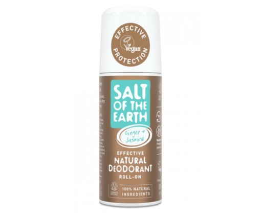 Přírodní kuličkový deodorant se zázvorem a jasmínem Ginger + Jasmine (Natural Deodorant) 75 ml Salt Of The Earth