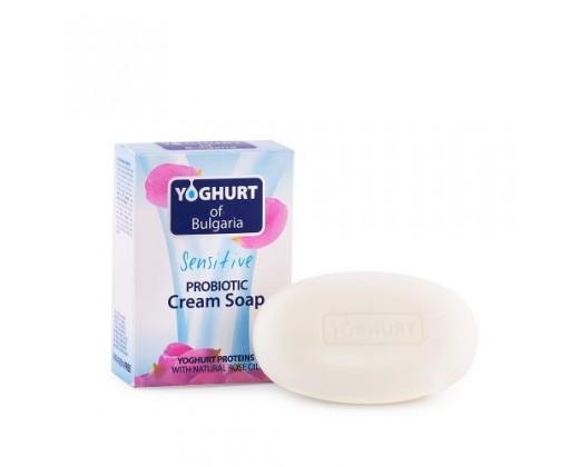 Probiotické mýdlo s růžovým olejem 100 g Yogurt of Bulgaria