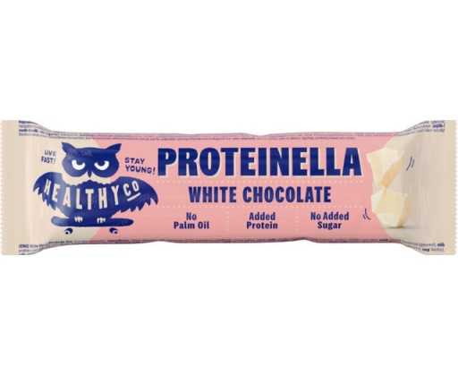 Proteinella Bar 35 g - bílá čokoláda HealthyCo