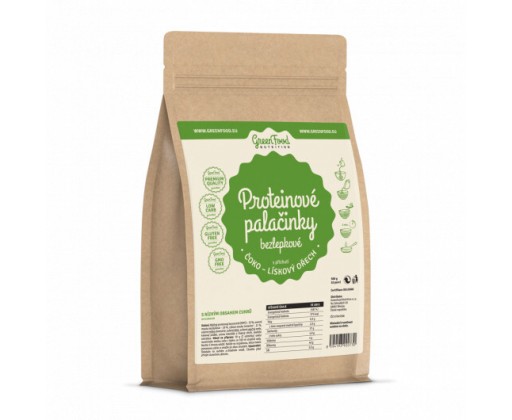Proteinové palačinky bezlepkové čoko-lískový ořech GreenFood Nutrition