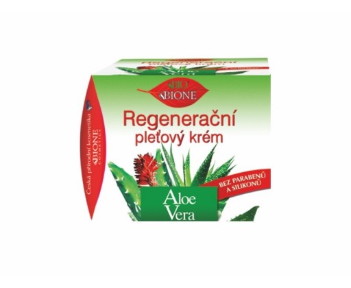 Regenerační pleťový krém Aloe Vera 51 ml Bione Cosmetics