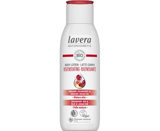 Regenerační tělové mléko s Bio brusinkou (Regenerating Body Lotion) 200 ml Lavera