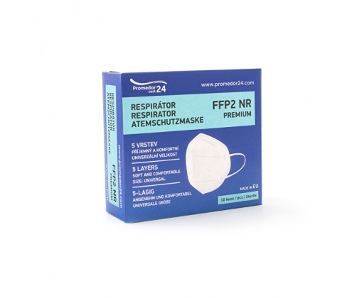 Respirátor FFP2 Premium – 10 ks Promedor24