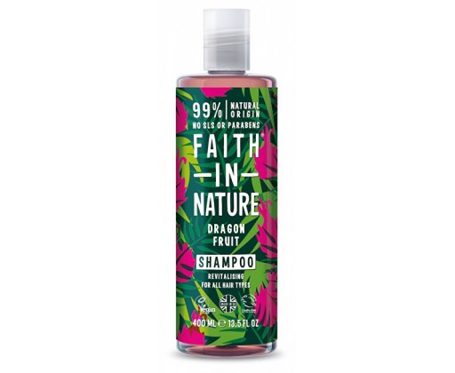 Revitalizační přírodní šampon pro všechny typy vlasů Dračí ovoce (Revitalising Shampoo) 400 ml Faith in Nature